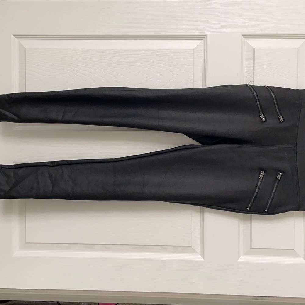 Express leather leggings